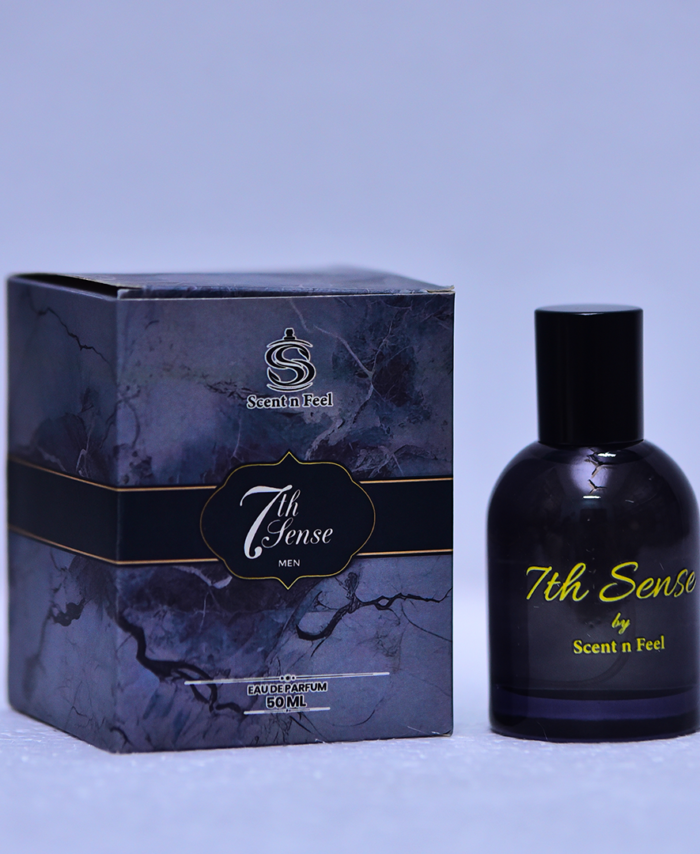 7th Sense - Premium Men's Perfume | Fresh Citrus & Herbal Fragrance | 50ml